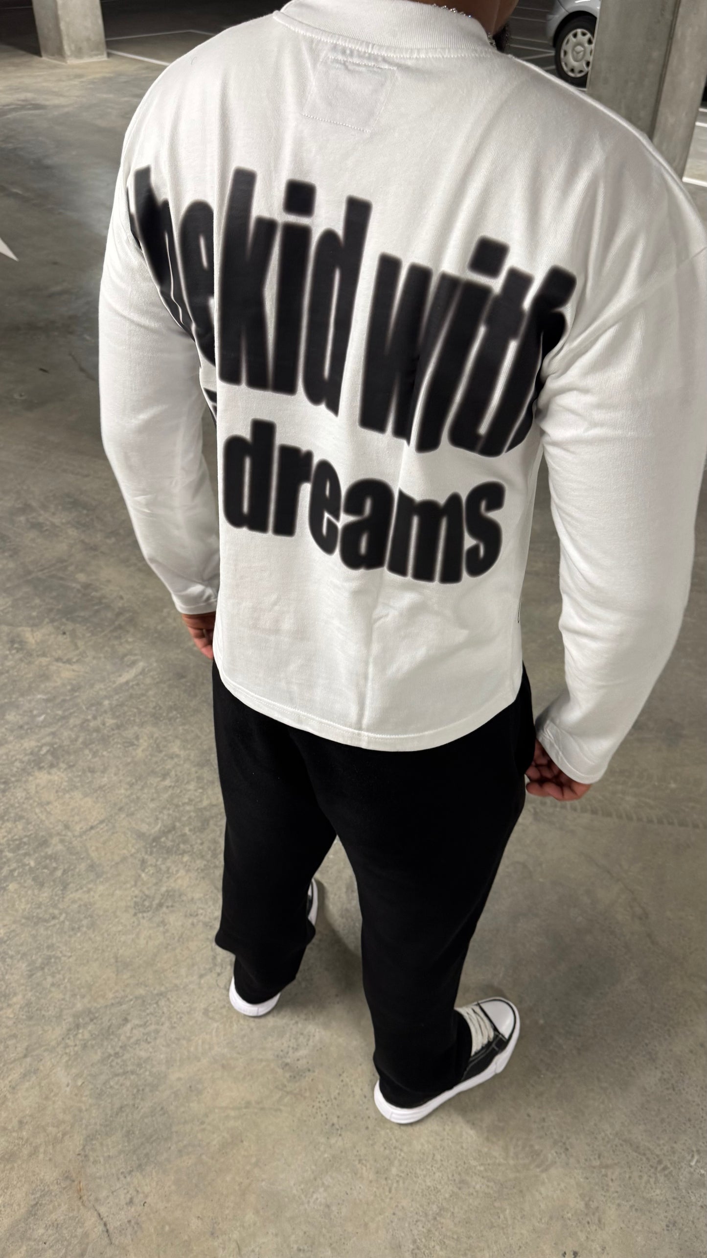 "the kid with big dreams" longsleeve